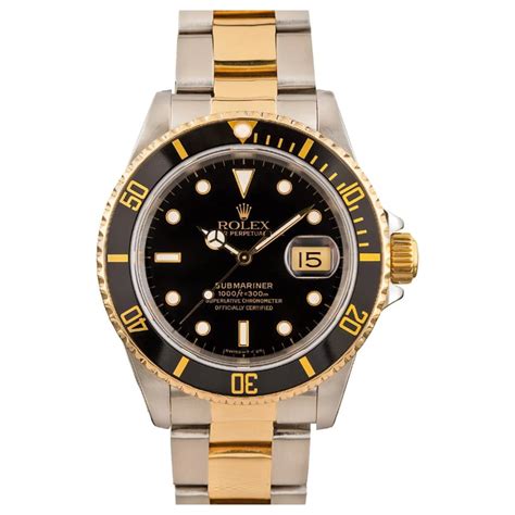 rolex submariner 16613 automatic gents watch|rolex submariner 16613 review.